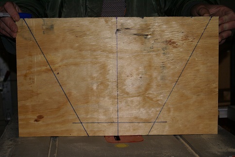 The drawn pattern